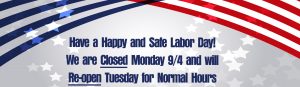 labor day service in sunrise